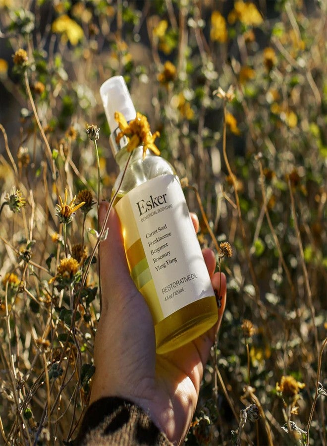 ESKER Restorative Body Oil: Premium Deep Hydration Oil Designed to Soften and Moisturize Skin while Promoting Circulation and Energy Flow, Fast-Absorbing with Vitamins and Antioxidants - 2 oz. - Image 2